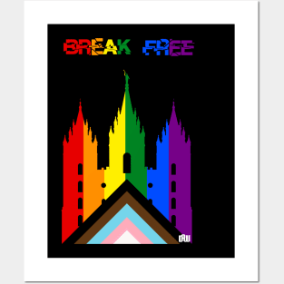 Break Free LGBT+ Posters and Art